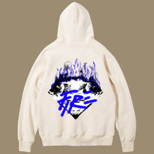 Load image into Gallery viewer, CREAM FIRE HOODIE
